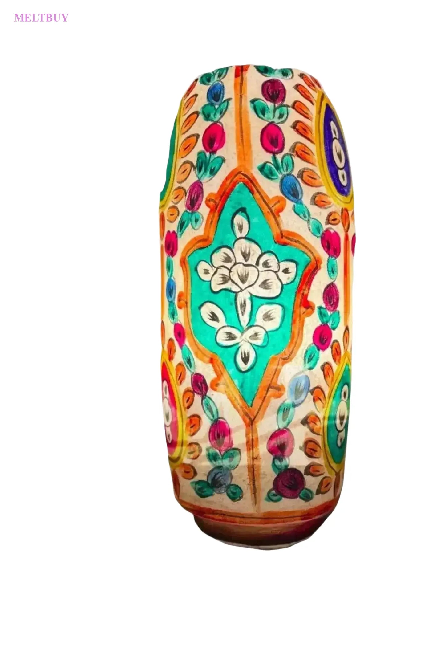 beautiful-hand-painted-ceramic-vase-with-floral-patterns-bottle-shape-477 | MELTBUY