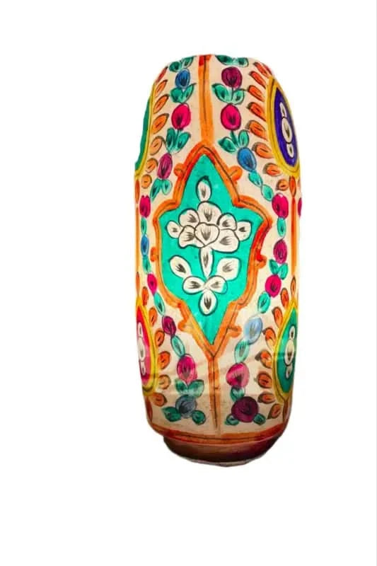 Bottle Shape Camel Skin Lamp Beautiful Multicolor Strips - MELTBUY