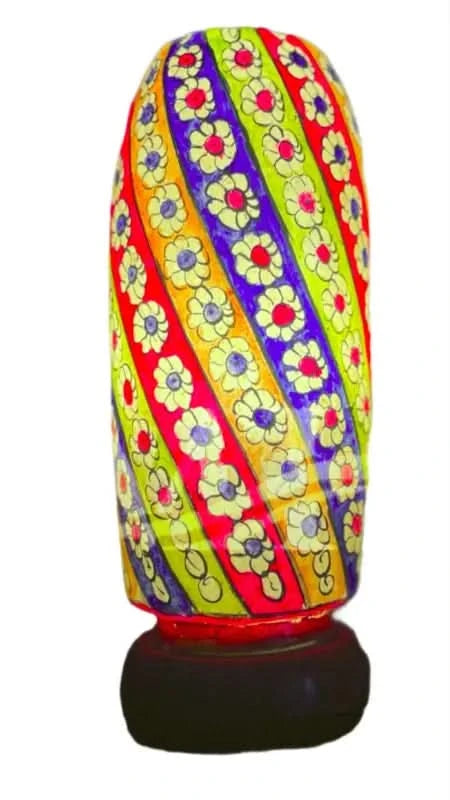 Bottle Shape Camel Skin Lamp Beautiful Rainbow Multicolor Strips - MELTBUY