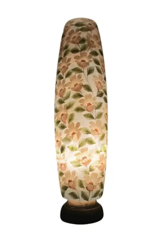 Bottle Shape Camel Skin Lamp Beige White Multicolor - MELTBUY