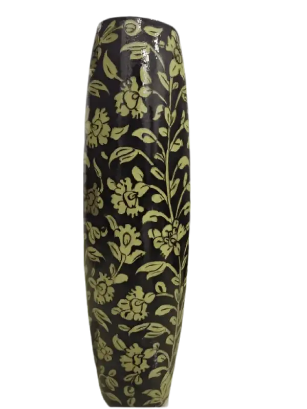 Bottle Shape Camel Skin Lamp Black Art - MELTBUY