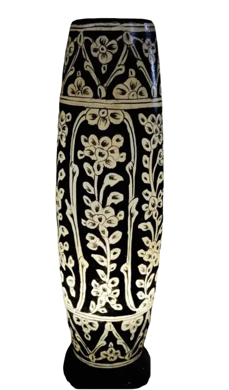 Bottle Shape Camel Skin Lamp Black Beauty - MELTBUY