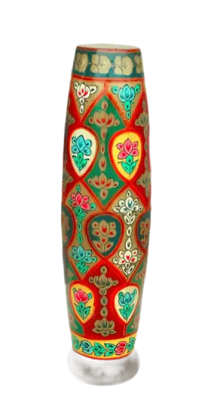 Bottle Shape Camel Skin Lamp Multi color Unique Art - MELTBUY