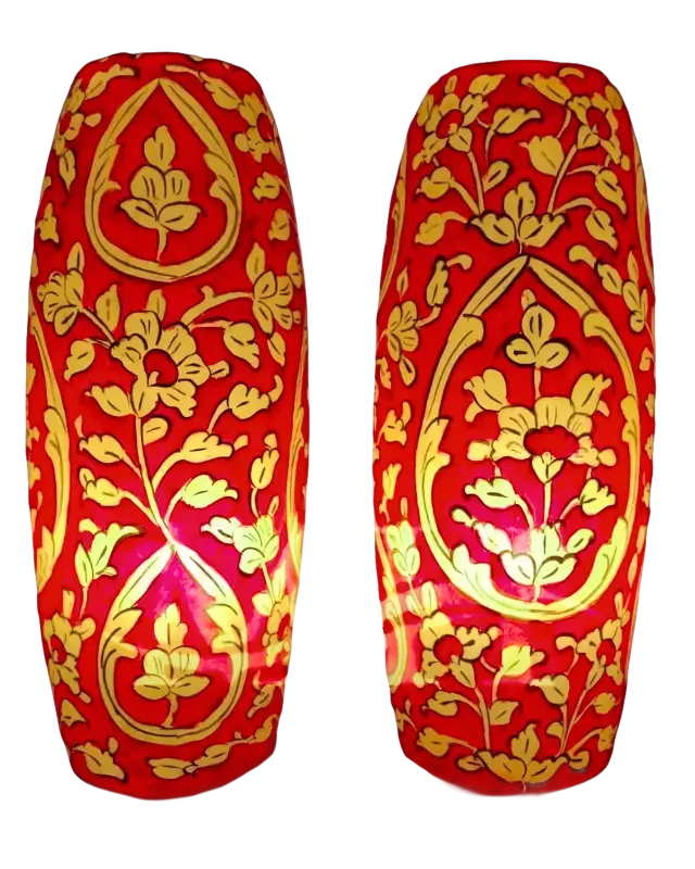 Bottle Shape Camel Skin Lamp Red Art Ambience - MELTBUY