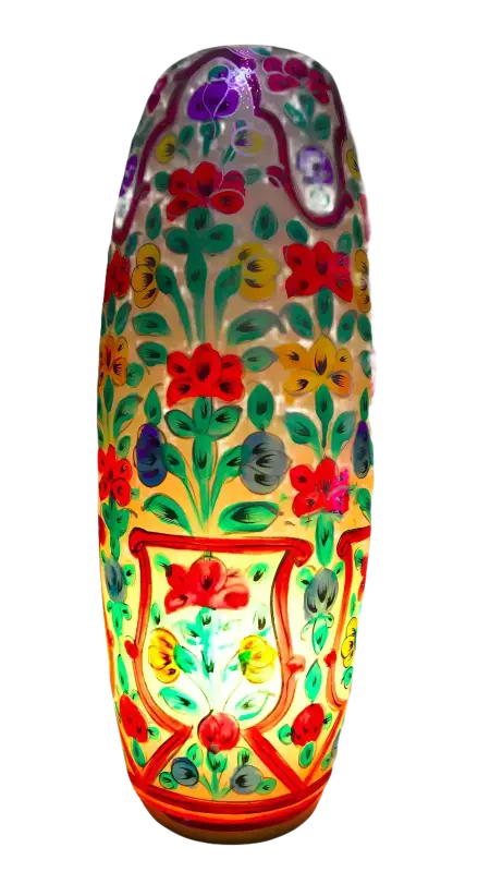 Bottle Shape Lamp Pink Multicolor Ambience - MELTBUY