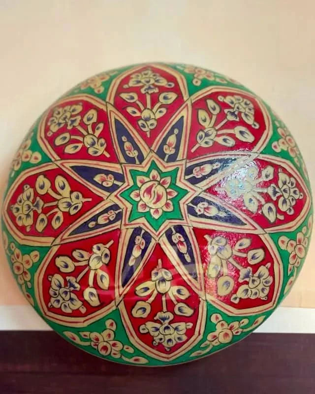 Wall Plate Camel Skin Lamp Green Red Art - MELTBUY