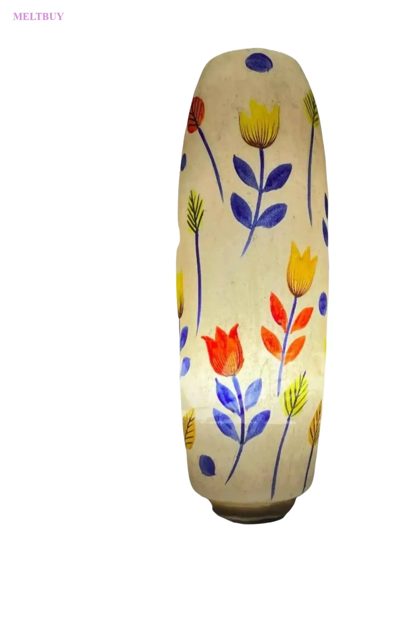 beautiful-bottle-shape-camel-skin-tulip-lamp-with-hand-painted-design-176 | MELTBUY