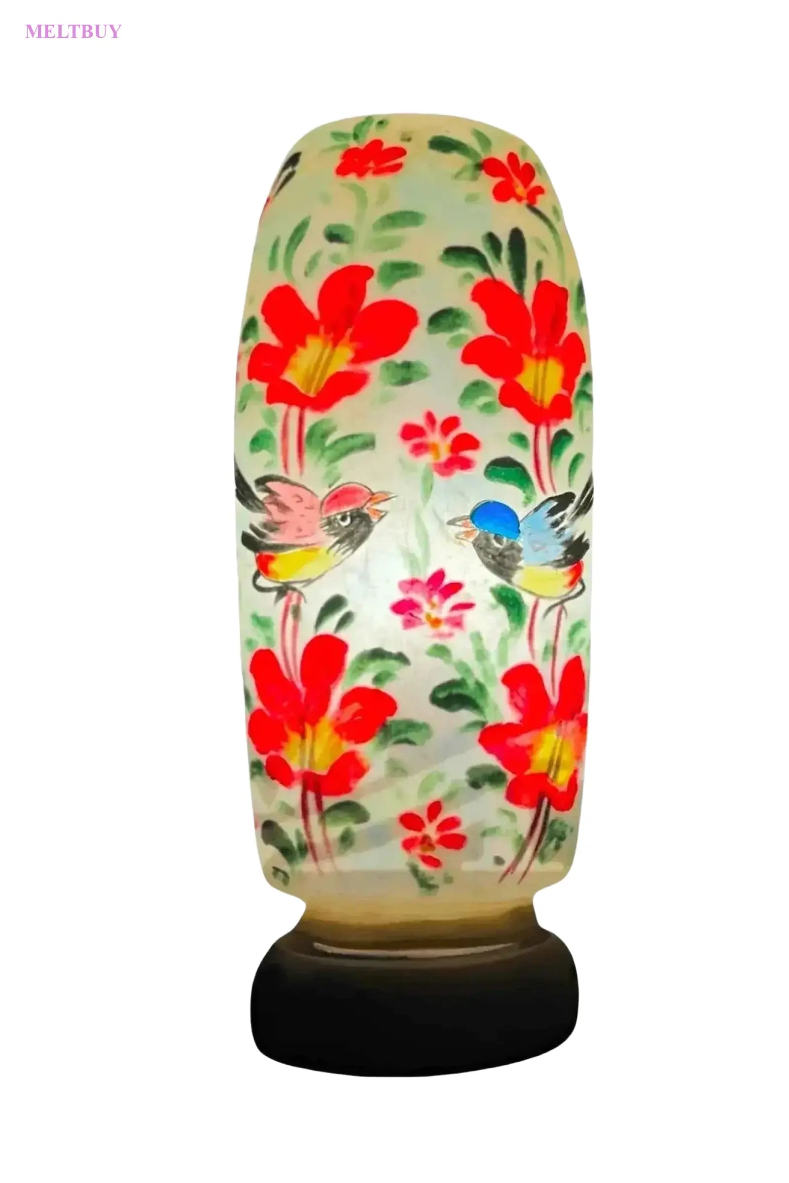 beautiful-camel-skin-lamp-with-hand-painted-floral-design-bottle-380 | MELTBUY