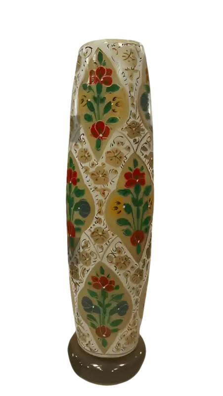 Bottle Shape Camel Skin Lamp Beige White - MELTBUY